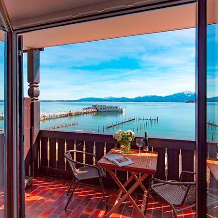 Gaestehaus Gruenaeugl Am See Gstadt am Chiemsee Exterior foto